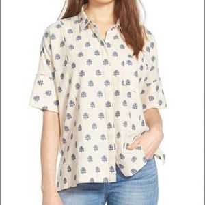 Madewell Jacquard Knit Courier Shirt - S